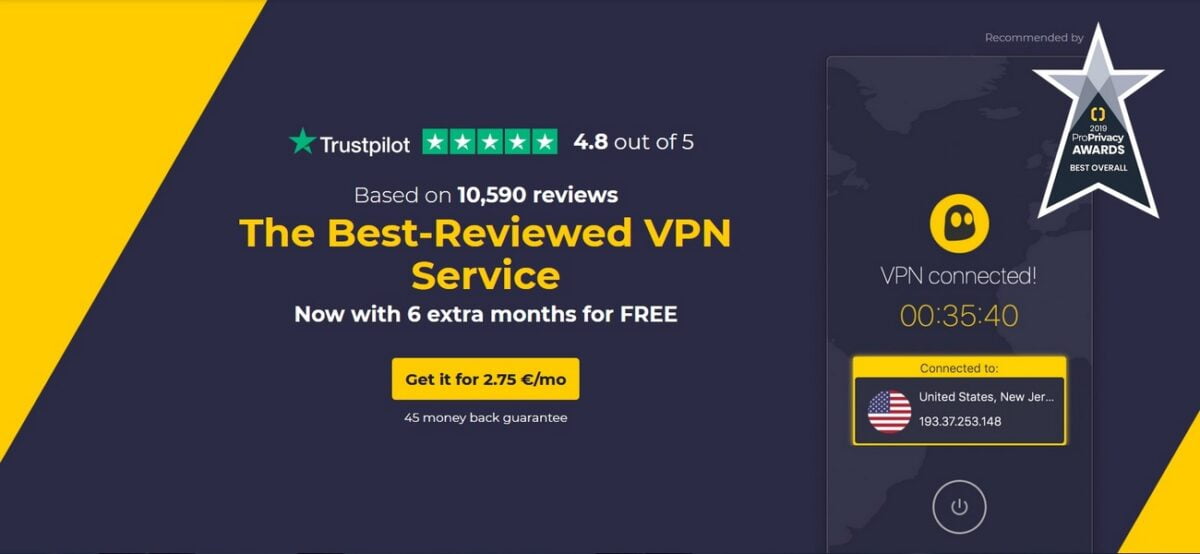 CyberGhost VPN - Anmeldelse og guide til din online sikkerhed